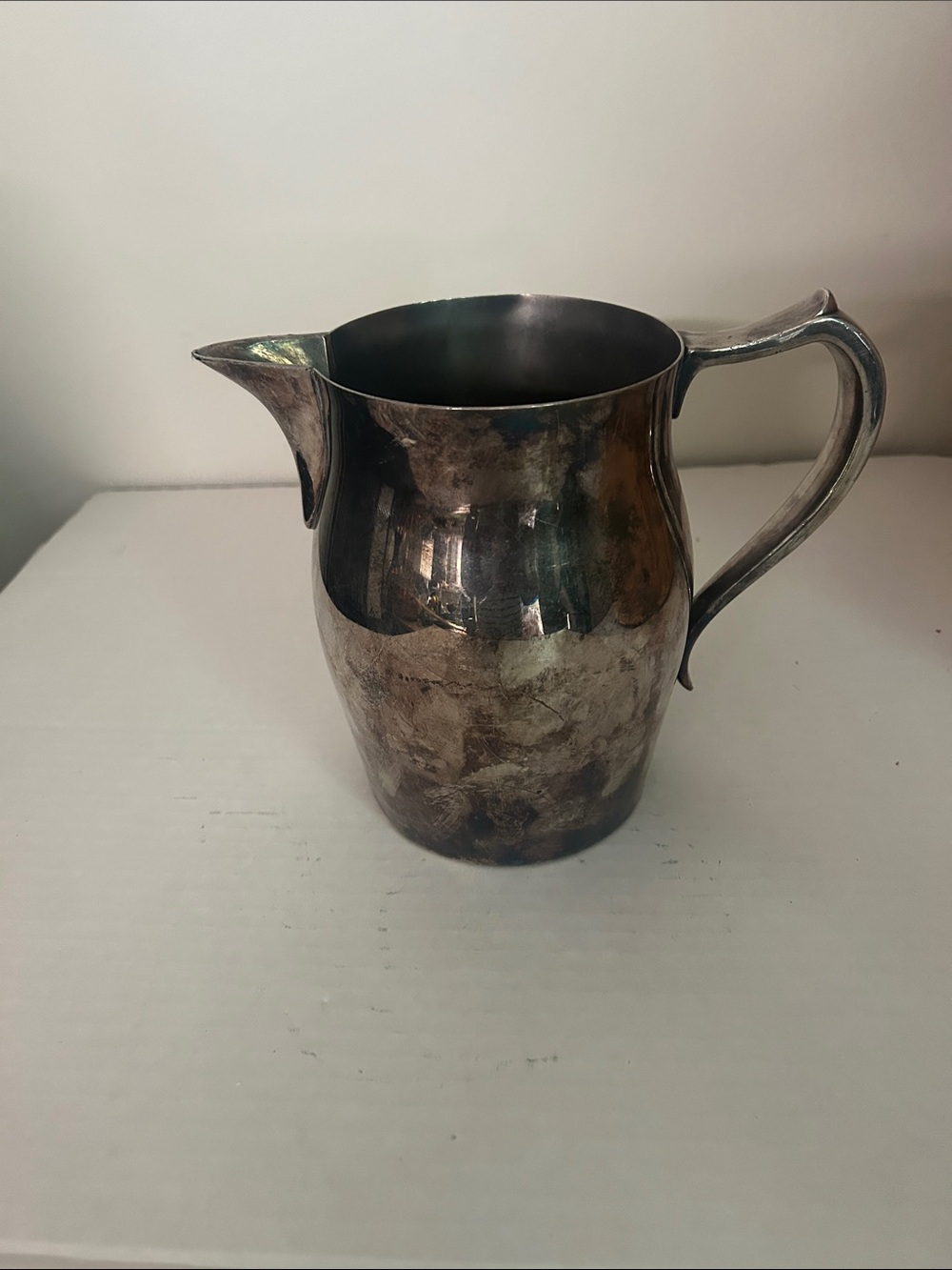 Polished Silver-Tone Serving Pitcher - Classic Home Dining Serveware